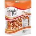 thumbnail image 1 of Lot de 4 - Good 'n' Fun Bâtonnets Torsadés à Triple Saveur pour Chiens, Sac de 245 g, 1 of 5