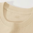 thumbnail image 5 of yillto 5 Pack Unisex Kids Short Sleeve T Shirt Solid Color Crewneck Tees Soft Plain Summer Tops for Girls Boys, 5 of 7
