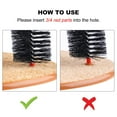 thumbnail image 5 of Cat Self-Groomer Arch, Cat Back Scratcher Cat Brush, Bristle Ring Brush Cat Arch with Carpeted Base, Back Scratcher and Massager for All Size Cats, 5 of 7