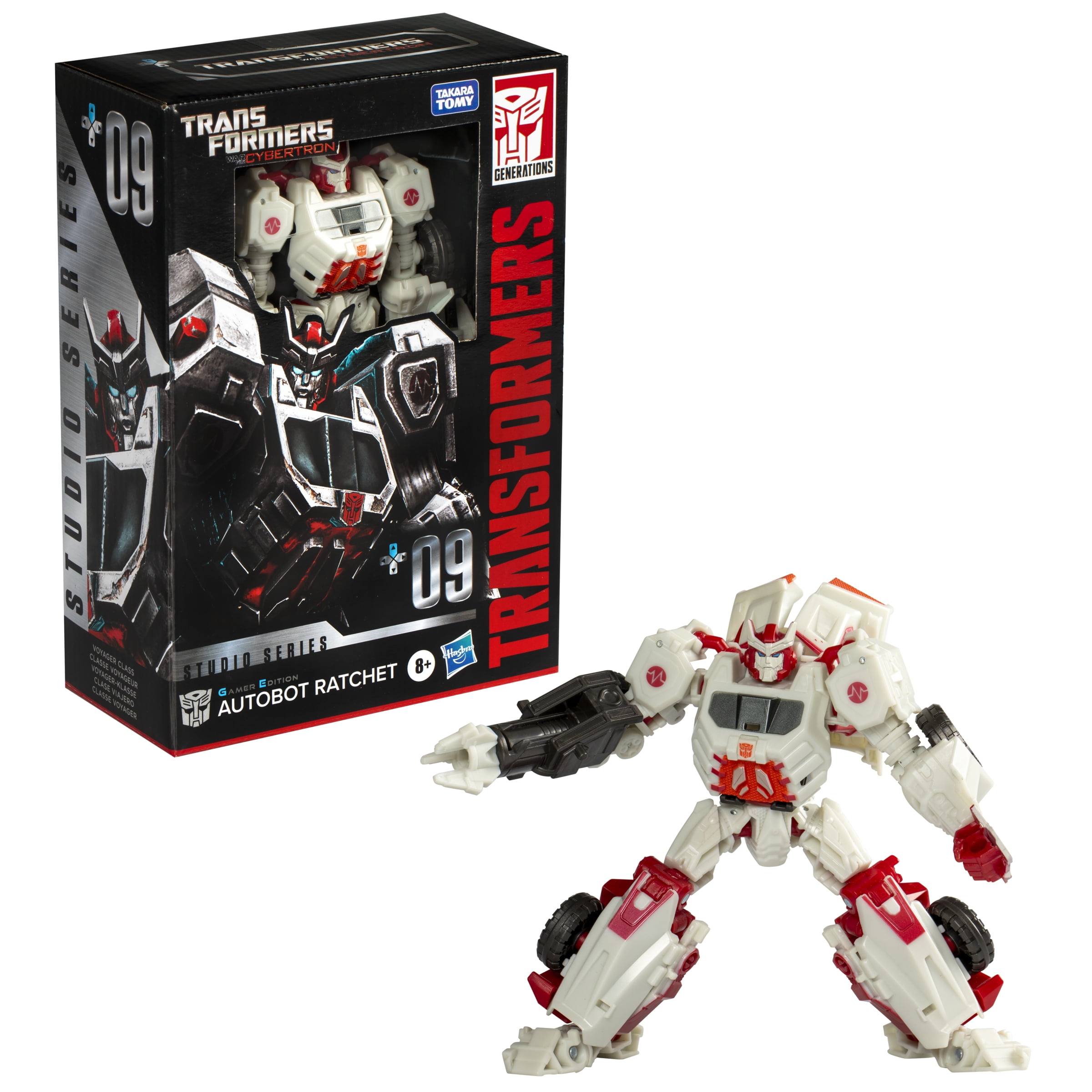 Transformers Studio Series Voyager Transformers: War for Cybertron 09 Ratchet 6.5” Action Figure