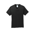 thumbnail image 5 of Port & Company 54oz 100% Cotton V-Neck TShirt (PC54V) Jet Black, 3XL, 5 of 6