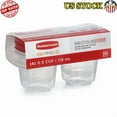 thumbnail image 2 of Easy Find Lid 0.5 Cup Set Of 4 Plastic Food Storage Containers Bpa Free New, 2 of 6