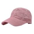 thumbnail image 3 of Breathable Mesh Baseball Cap for Women Summer Outdoor Versatile Sun Hat, 3 of 5