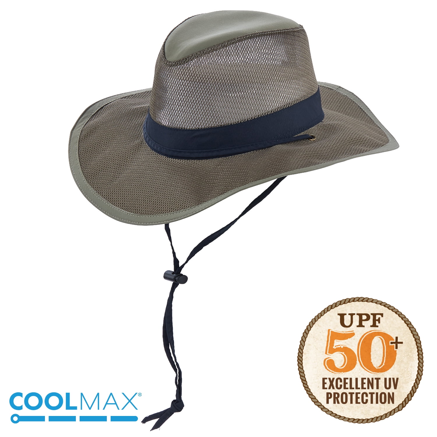 Panama Jack Mesh Crown Safari Sun Hat, 3 Panama Jack Mesh Crown Safari Sun Hat, 3