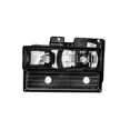 thumbnail image 2 of MOSTPLUS Pair Black Headlights for 1988-93 Chevy C/K 1500 2500 3500 w/ Bumper Corner Lights, 2 of 9