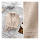 thumbnail image 2 of Bata de Baño Suave, Absorbente y de Secado Rápido, Unisex Real Textil (Beige, Unitalla), 2 of 6