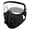 Black, variant on Reusable Carbon Filter Dust Mask with Adjustable Goggles, Anti-Uv-6-Layer Filte, Built for Woodworking