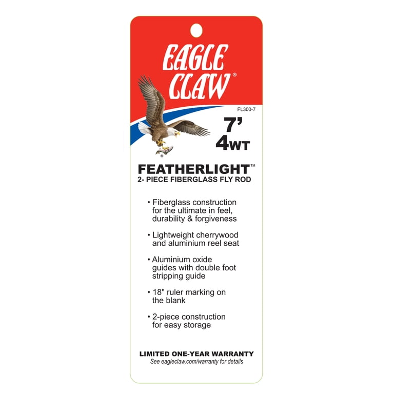 eagle claw 96103 fishing pole Tackle: Eagle Claw Rod and Reels Be ready to go fishing at any time with the Pack Eagle Claw Inshore Rods