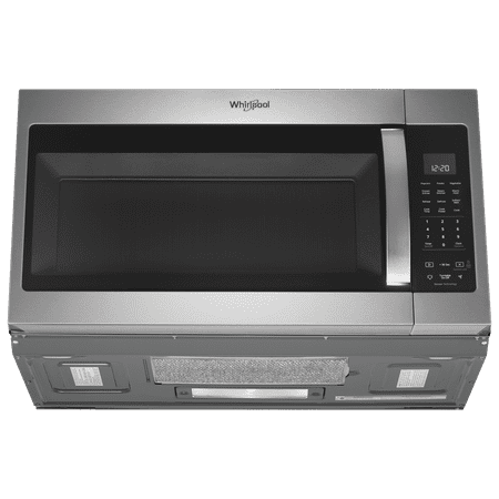 Whirlpool - 1.9 Cu. Ft. Over-the-Range Microwave with Sensor Cooking - Stainless Steel