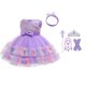 thumbnail image 1 of Vestido de princesa para niñas, vestido de baile, fiesta de bodas, desfile, vestido de Navidad para niños zhangyuxiang unisex, 1 of 2