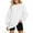 A-White11, variant on XIAOCHA Oversized Hoodie Dress for Women Long Sleeves Casual Hooded Sweatshirt Dress Comfy Solid Color Winter Streetwear