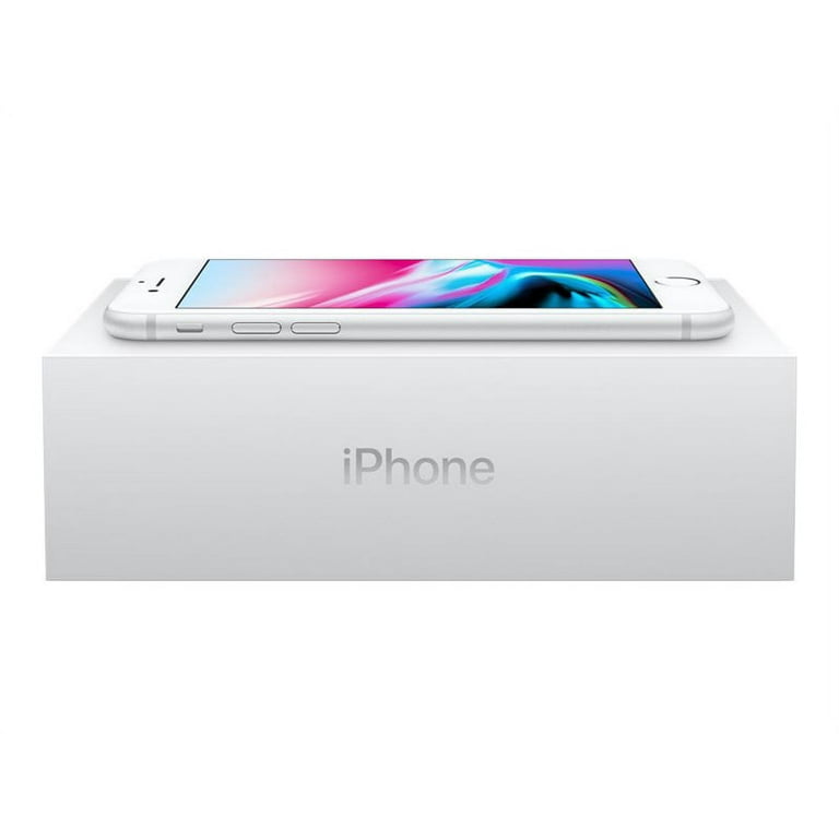 Restored Apple iPhone 8 Plus 256GB, Silver - Unlocked LTE (Refurbished)