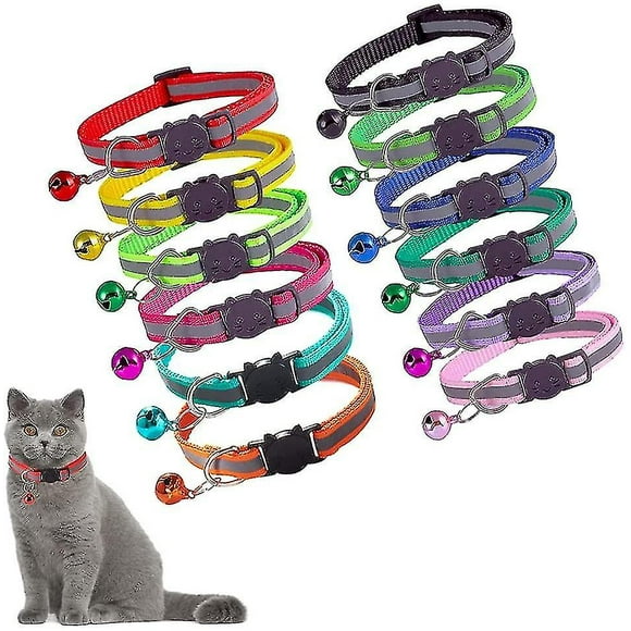 Cat Collar Anti Strangulation Cat Collar, 12pcs Cat Collar, Cat Collar With