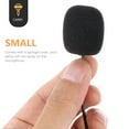 thumbnail image 3 of OFFIGAM Black Clipon Microphone with Adjustable Volume for Streaming and Recording PVC Material Compact Size, 3 of 8