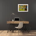 thumbnail image 3 of Gulin, Sylvia 32x24 White Modern Wood Framed Museum Art Print Titled - USA-New England-Vermont red barn in the countryside with Fall colors, 3 of 4