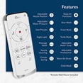 thumbnail image 2 of Bio Bidet - Slim Three Electric Self-Cleaning Bidet Toilet Seat w/Warm Water - Elongated White -, 2 of 9