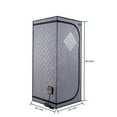 thumbnail image 6 of Juiluna 700W Portable Infrared Sauna with Reading Light Foldable Chair Fast Heating Auto Power-off Protection Personal Home Spa (Full Size ), 6 of 9