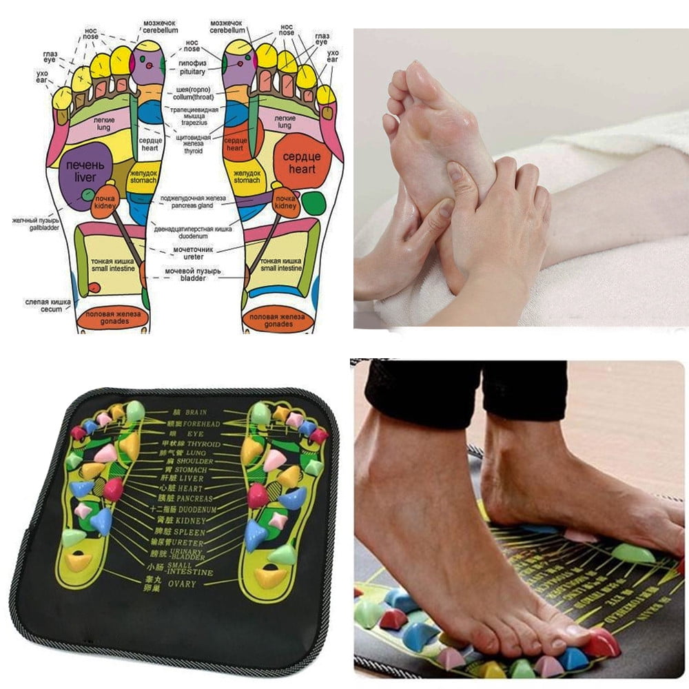 Outtop Convenient Foot Massage Cushion Acupoint Physical Therapy Massage Foot Pad Walmart Com