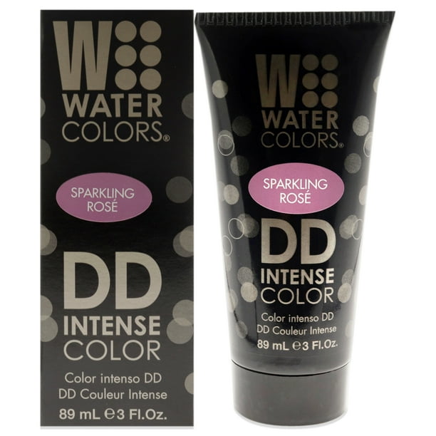 Acuarelas DD Intense Color - Sparkling Rose de Tressa para unisex - Tinte para cabello de 3 oz Tressa Color de pelo 3 oz
