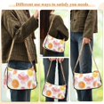 thumbnail image 4 of FORMRS Womens Shoulder Bag with Chain Strap Clutch Purse Cute Tote Handbag, Floral Orange, 4 of 7