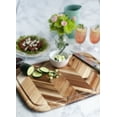 Architec Herringbone Acacia Wood Cutting, Carving, and Serving Board