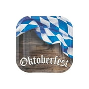 Oktoberfest Photo Dessert Plate - Party Supplies - 8 Pieces