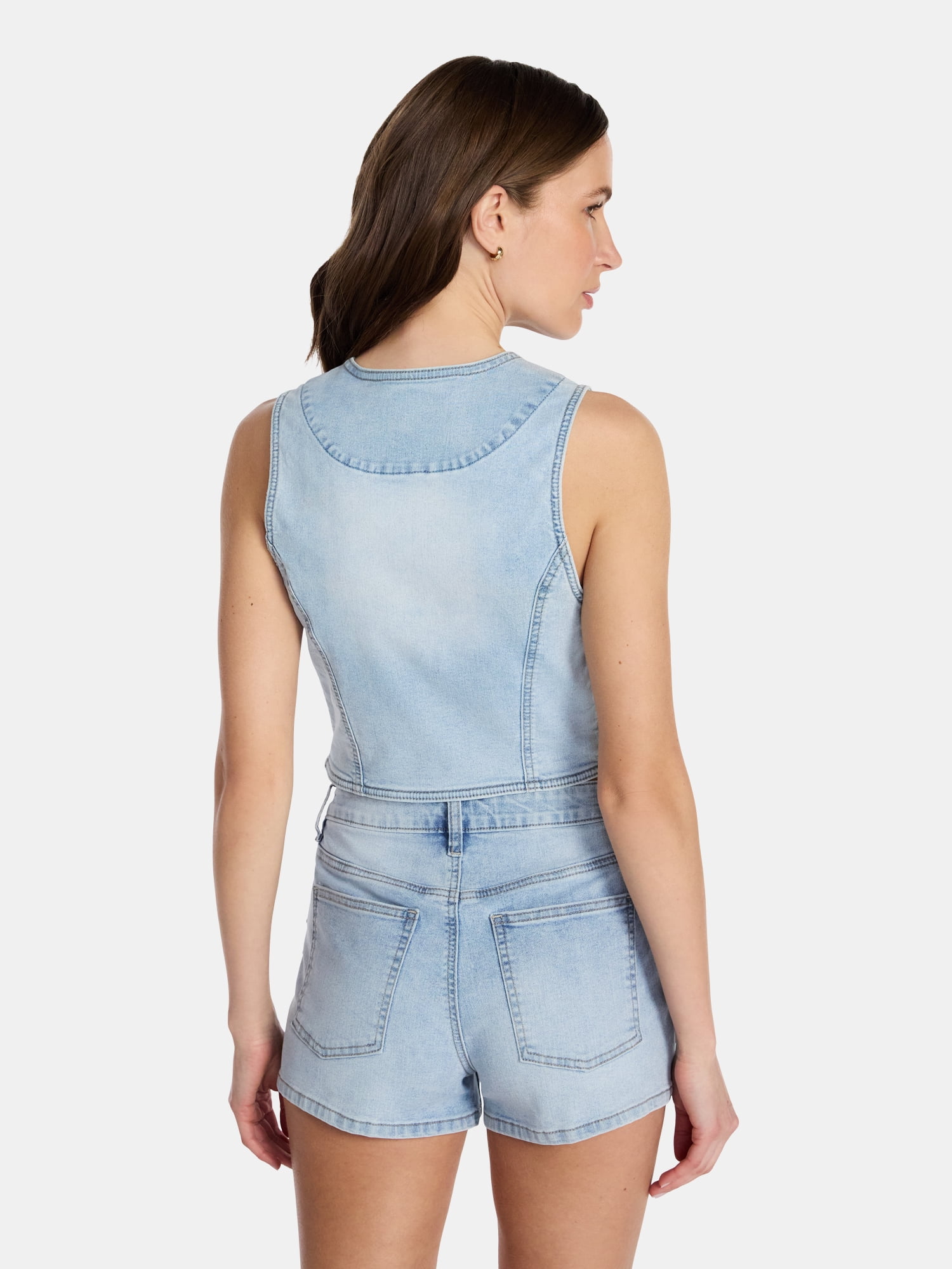 Madden NYC Women's Studded Vest, Sizes XXS-XXL