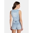 thumbnail image 3 of Madden NYC Women's Studded Vest, Sizes XXS-XXL, 3 of 5