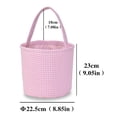 thumbnail image 3 of 2/1 Pieces Easter Bags Decorations EggHunt Bucket Tote Cute Easter Carrying Bag EggsHunting Storage Party Decor Gift Bags with Handle, 3 of 9
