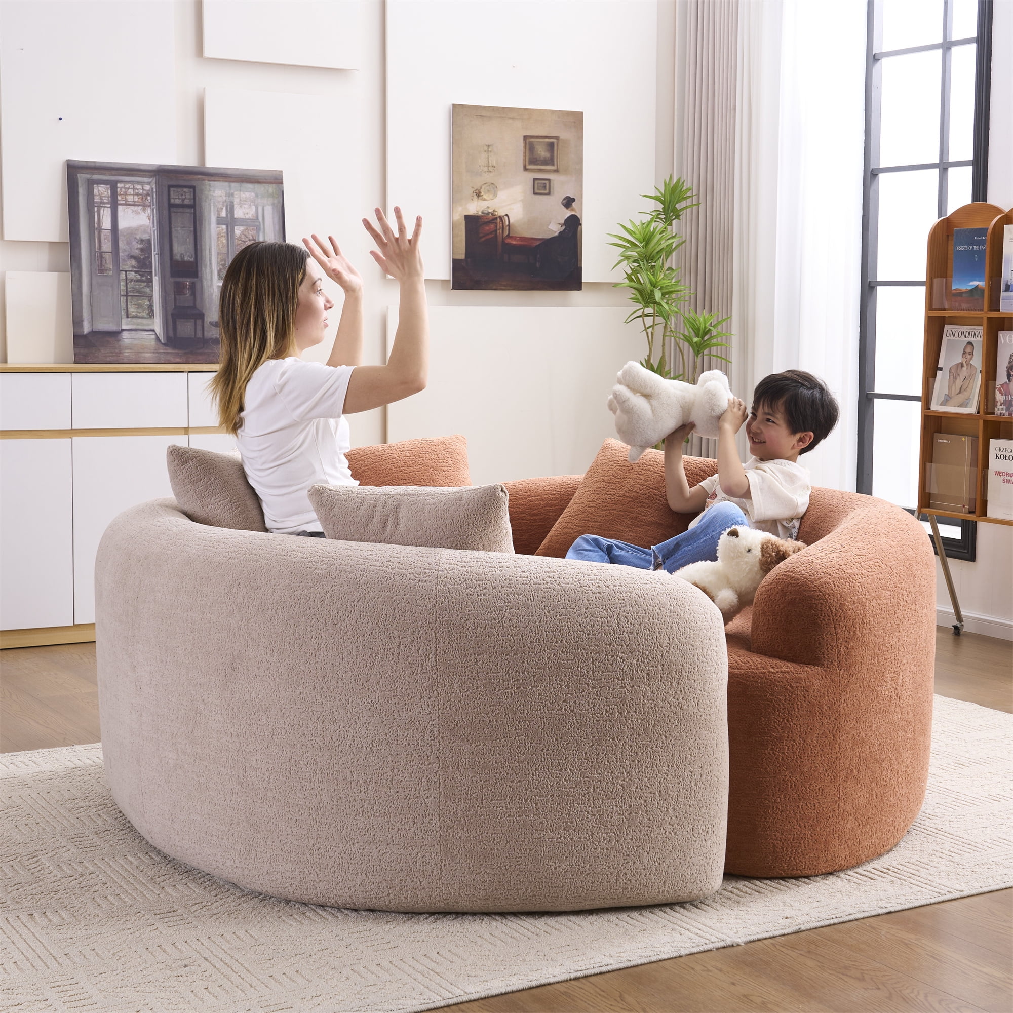 GRANADA　SMALL COUCH　(左COUCH) Granada - Waxy Cognac Leather Couch | MidinMod |