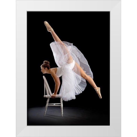 Pentony Ma, Pauline 11x14 White Modern Wood Framed Museum Art Print Titled - Touch of Class