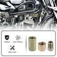 thumbnail image 2 of Unique Bargains 35 Pcs Motorcycle Brake Line Tube Fittings 3/16" Hydraulic Brake Lines Union Brake Pipe Connector, 2 of 7