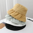 thumbnail image 4 of LinYooLi Women's Sun Hats Cotton Summer Beach Hat Wide Brim Breathable Foldable Cap Travel Hiking, 4 of 4