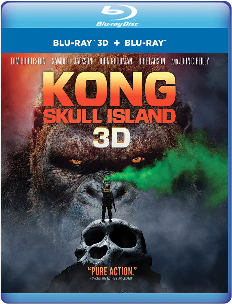 Kong Skull Island 3d Blu Ray Blu Ray Digital Hd Walmart Com