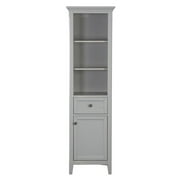 Foremost Auguste Grey Linen Cabinet
