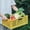 Yellow, variant on Foldable Crate with Handles,Collapsible Storage Bins Plastic Crates Organizer, Folding Storage Containers Stackable Basket Box for Home Office Shelves Kitchen Bedroom Bathroom