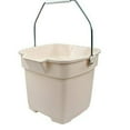 thumbnail image 4 of Rubbermaid Roughneck Bucket - Durable Plastic - 12 Qt, Beige, 4 of 4