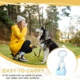 thumbnail image 5 of Uxcell Poop Scooper, 11" Long Handle No Touch Dog Poop Scooper Grabber Non-Breakable Spring Pick Up Tool Shovel, (Milky Blue), Intended for Dogs Waste in Lawns/Grass/Dirt/Gravel, 5 of 7