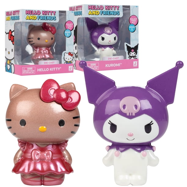 Pack de 2 figuras fundidas a presión de Hello Kitty & Kuromi Serie 1
