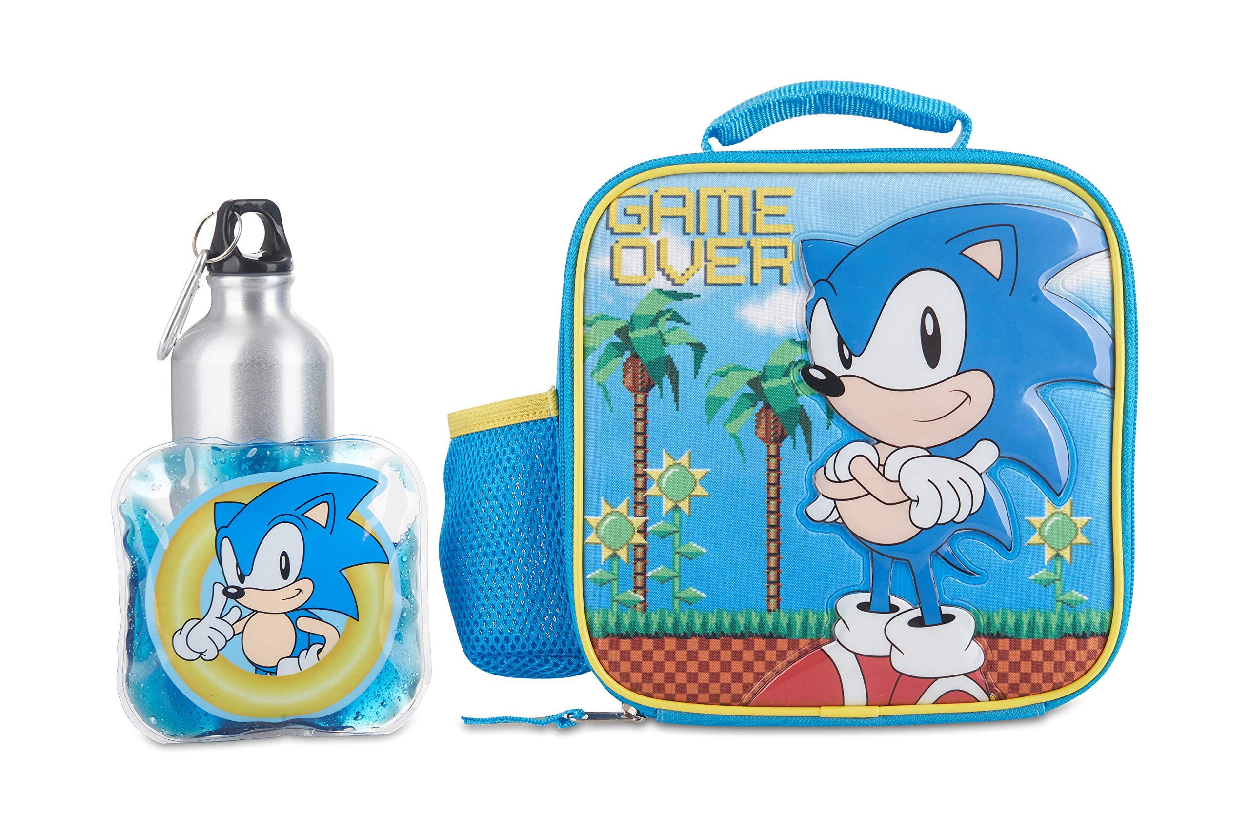 Sonic the Hedgehog Sonic Lunch Bag Shadow, Tails, Knuckles Insulated Travel  Bag