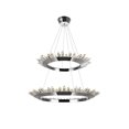 thumbnail image 1 of CWI Lighting LED Up Chandelier with Polished Nickel Finish, 1 of 5