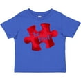 thumbnail image 3 of Inktastic Autism Awareness Be Kind Red Puzzle Piece Boys or Girls Toddler T-Shirt, 3 of 5