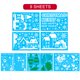 thumbnail image 2 of Pegatina de cristal de Navidad autoadhesiva pegatinas electrostáticas de nevera para Wdftyju el hogar película de ventana de Navidad extraíble para habitación de niños, 2 of 2