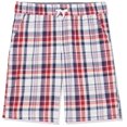 thumbnail image 1 of Nautica Boys' Flat Front, Bright White Plaid Short, 2T, 1 of 2
