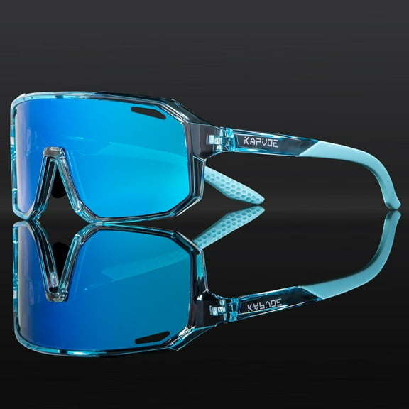 KAPVOE Polarized Kids Baseball Glasses Bike Sports Sunglasses Boys Girls Youth Cycling Shades Running Softball UV400