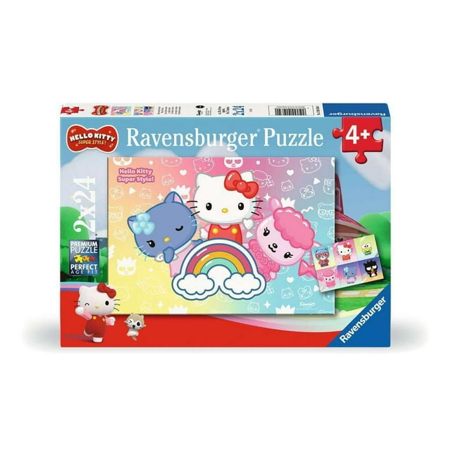 Puzle Ravensburger Hello Kitty 2x24 piezas para mayores de 4 años