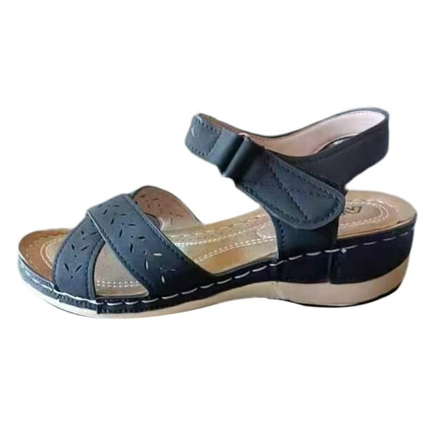 Platform sandals shop two strap