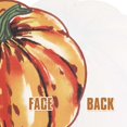 thumbnail image 3 of OVZME 4PCS Fall Placemats, Autumn Printed Pumpkin Place Mats for Kitchen Dining Table, Thanksgiving Harvest Halloween Holiday Decor Placemat, Water-Proof, Each 13" x 15", Orange, 3 of 6