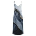 thumbnail image 4 of Viikei Women's Summer Casual T Shirt Dresses,Summer Dresses for Women Print Sleeveless Round Neck Dress Casual Dresses Dark Gray S, 4 of 5