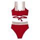 thumbnail image 4 of Traje de baño para mujer Traje de baño vintage estampado para mujer Traje de baño conservador Falda de playa estampada para mujer Traje de baño Bikini Trajes de baño para mujer, 4 of 5